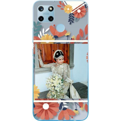Flower Frame Photo Case for Realme C25Y