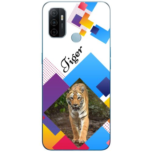 Abstract Rectangle Photo Case for Oppo A53