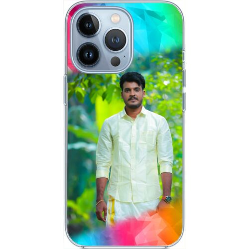 Color Polygons Custom Photo Case for iPhone 13 Pro