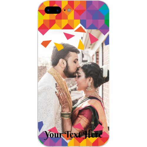 #4 TOP BOTTOM Abstract Design Photo case for iPhone 8 Plus