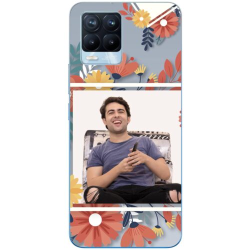 Flower Frame Photo Case for Realme 8 Pro
