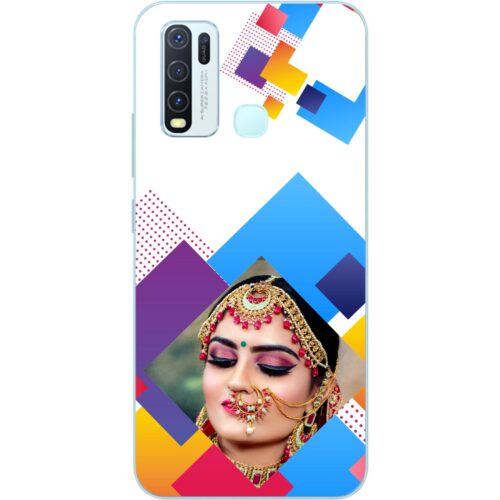 Abstract Rectangle Photo Case for Vivo Y50