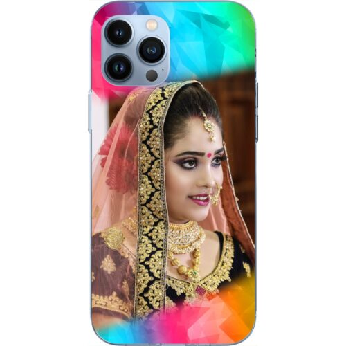 Color Polygons Custom Photo Case for iPhone 12 Pro Max