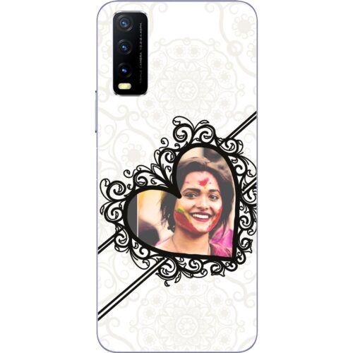 Love Frame Custom Photo Case for Vivo Y20i