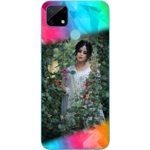 Color Polygons Custom Photo Case for Realme Narzo 30A