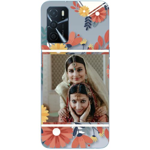 Flower Frame Photo Case for Oppo A16