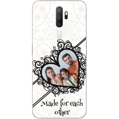 Love Frame Custom Photo Case for Oppo A5 2020