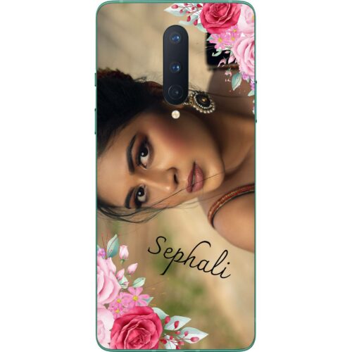 #2 Flowers Custom Photo case for OnePlus 8