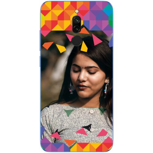 #4 TOP BOTTOM Abstract Design Photo case for Redmi 8