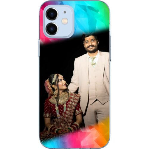 Color Polygons Custom Photo Case for iPhone 12 Mini