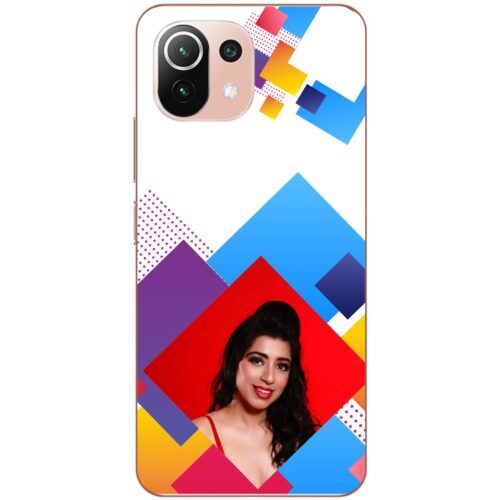 Abstract Rectangle Photo Case for Mi 11 Lite