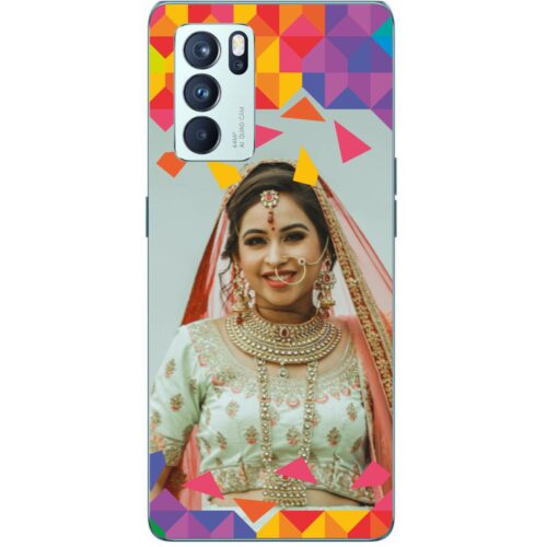 #4 TOP BOTTOM Abstract Design Photo case for Oppo Reno 6 Pro