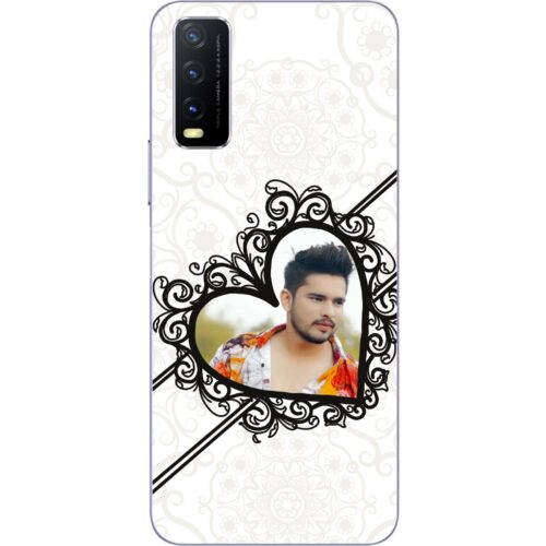 Love Frame Custom Photo Case for Vivo Y20