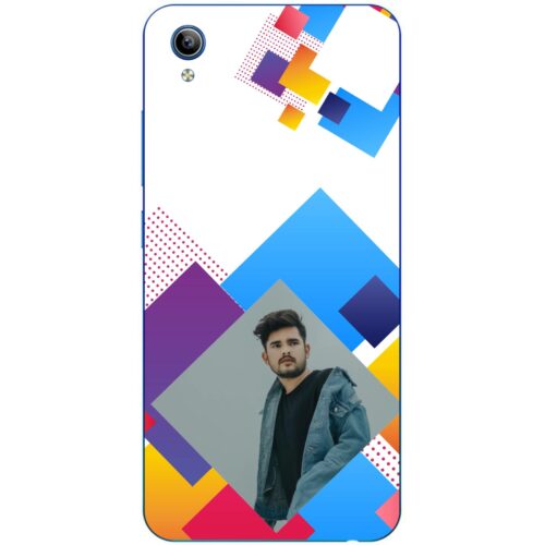 Abstract Rectangle Photo Case for Vivo Y91