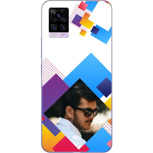Abstract Rectangle Photo Case for Vivo V20 Pro