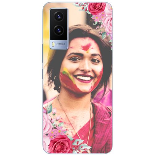 #2 Flowers Custom Photo case for Vivo V21 E