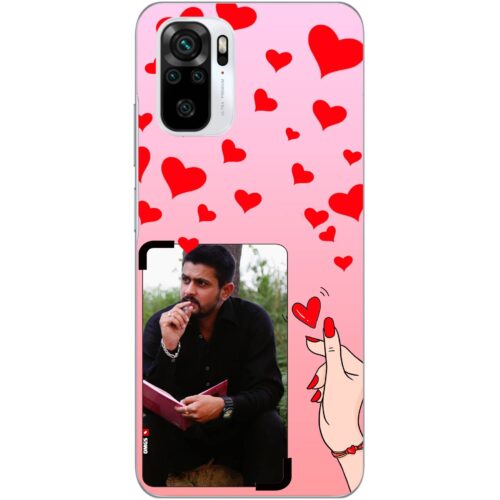 Snapping Fingers Custom Photo case for Redmi Note 10