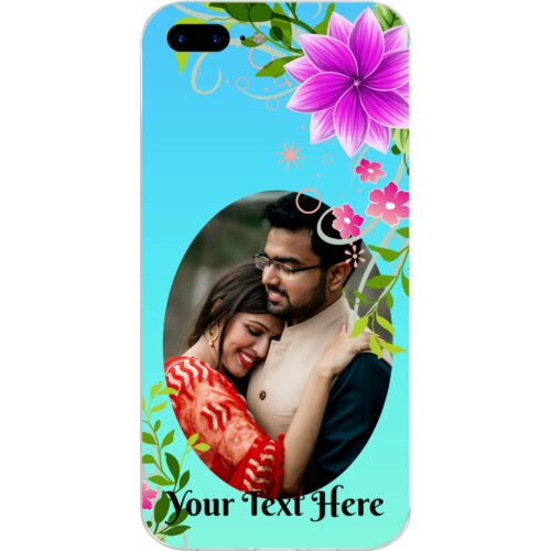 Rustic Flower Custom Photo case for iPhone 8 Plus