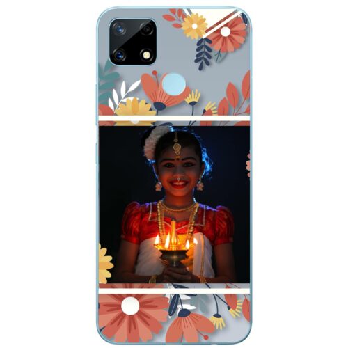 Flower Frame Photo Case for Realme Narzo 20