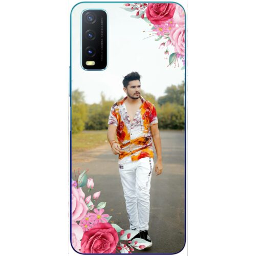 #2 Flowers Custom Photo case for Vivo Y20a