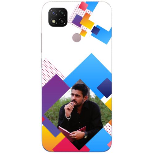 Abstract Rectangle Photo Case for Redmi 9