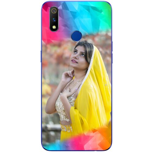 Color Polygons Custom Photo Case for Realme 3 Pro