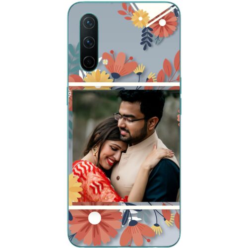 Flower Frame Photo Case for OnePlus Nord CE