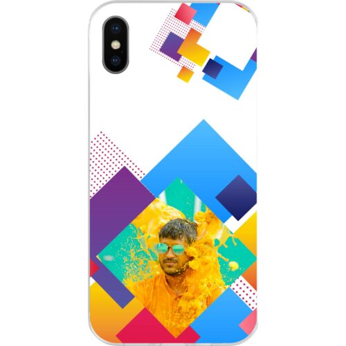 Abstract Rectangle Photo Case for iPhone X