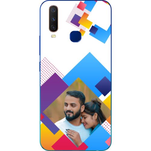 Abstract Rectangle Photo Case for Vivo Y12