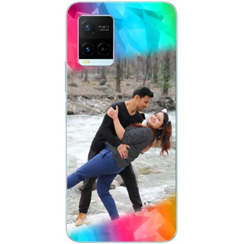 Color Polygons Custom Photo Case for Vivo Y21