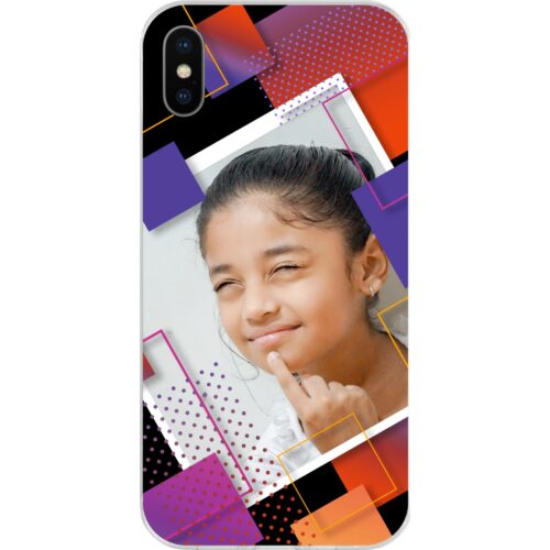 #9 Abstract Design Photo case for iPhone XS
