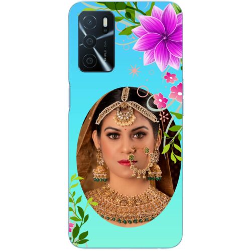 Rustic Flower Custom Photo case for Oppo A16