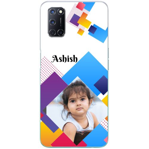 Abstract Rectangle Photo Case for Oppo A52