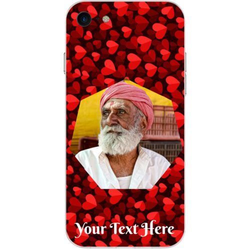 #8 Hexagon Custom Photo Case for iPhone 8