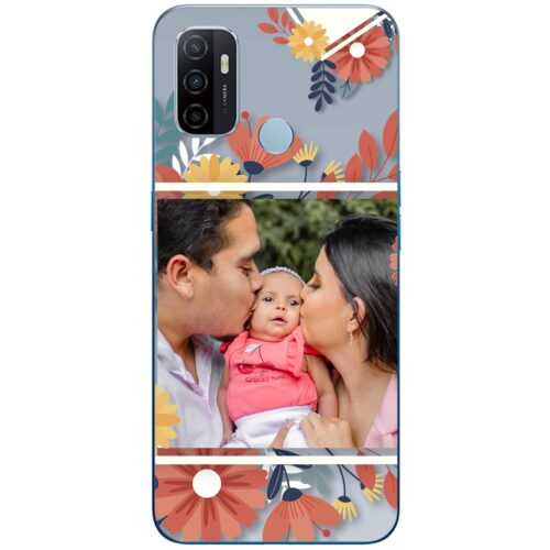 Flower Frame Photo Case for Oppo A53