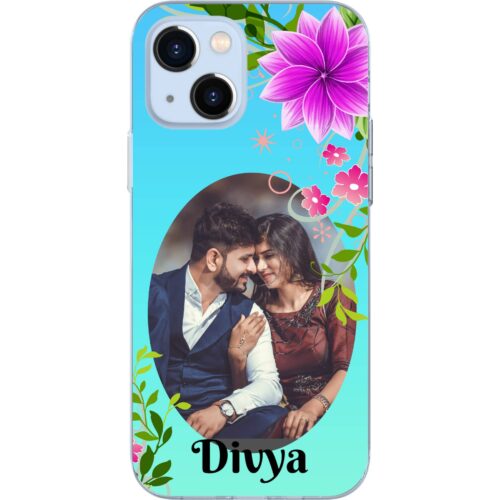 Rustic Flower Custom Photo case for iPhone 13 Mini