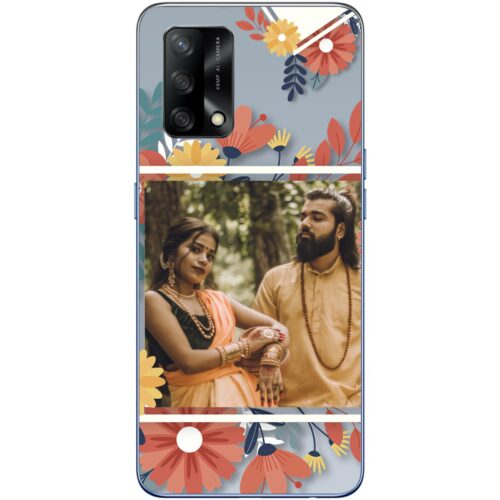 Flower Frame Photo Case for Oppo F19