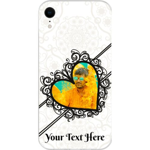 Love Frame Custom Photo Case for iPhone XR