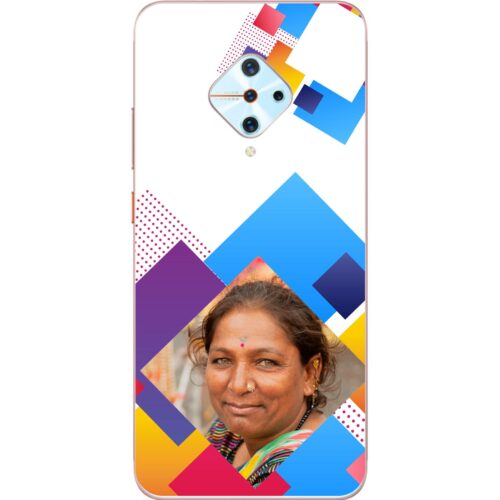 Abstract Rectangle Photo Case for Vivo S1 Pro