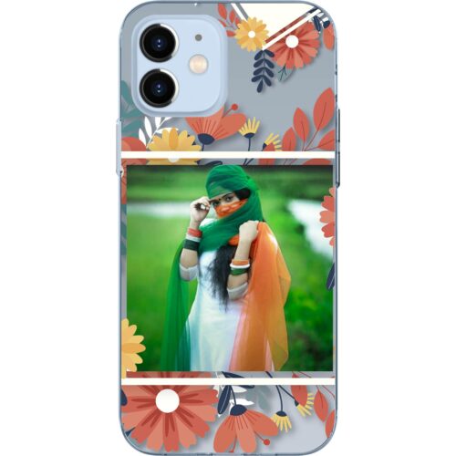 Flower Frame Photo Case for iPhone 12 Mini