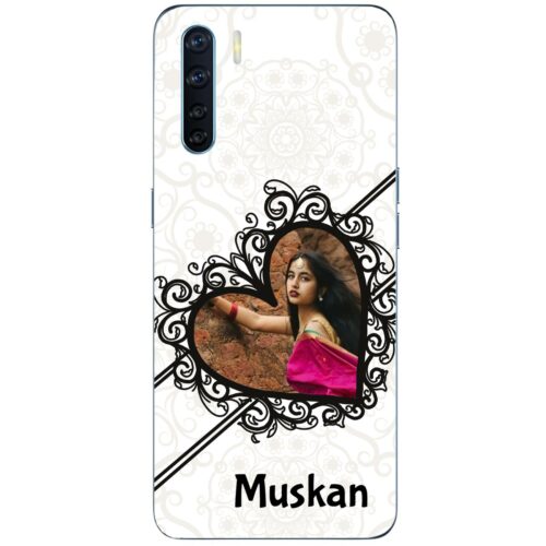 Love Frame Custom Photo Case for Oppo F15