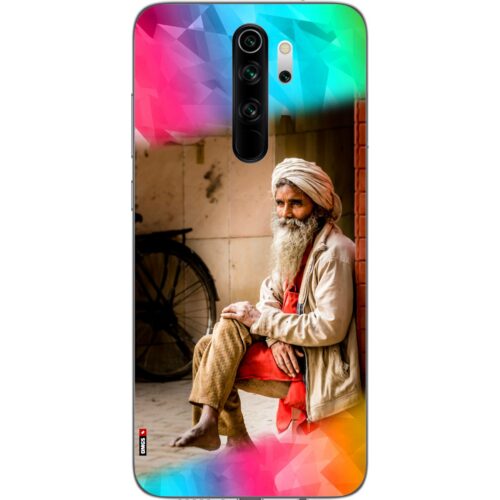 Color Polygons Custom Photo Case for Redmi Note 8 Pro