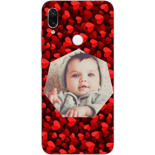 #8 Hexagon Custom Photo Case for Redmi Note 7 Pro