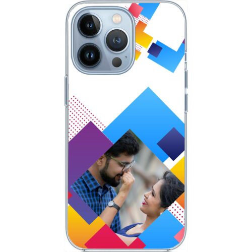 Abstract Rectangle Photo Case for iPhone 13 Pro
