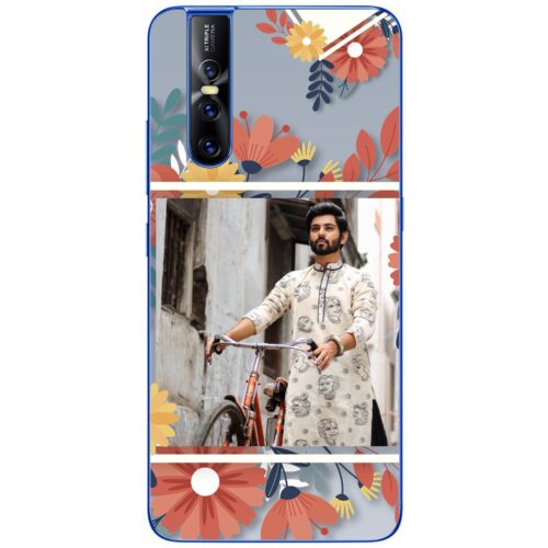 Flower Frame Photo Case for Vivo V15 Pro