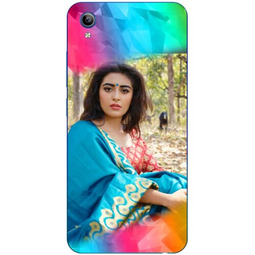 Color Polygons Custom Photo Case for Vivo Y91