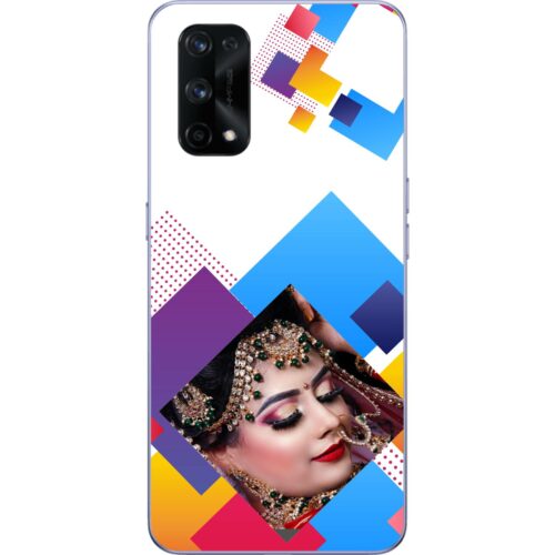 Abstract Rectangle Photo Case for Realme X7 Pro