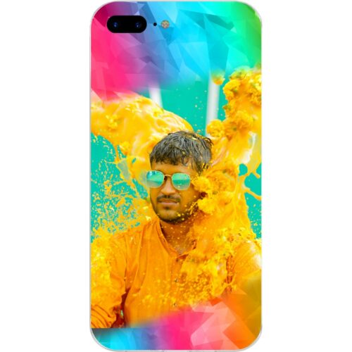 Color Polygons Custom Photo Case for iPhone 8 Plus