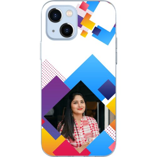 Abstract Rectangle Photo Case for iPhone 13 Mini