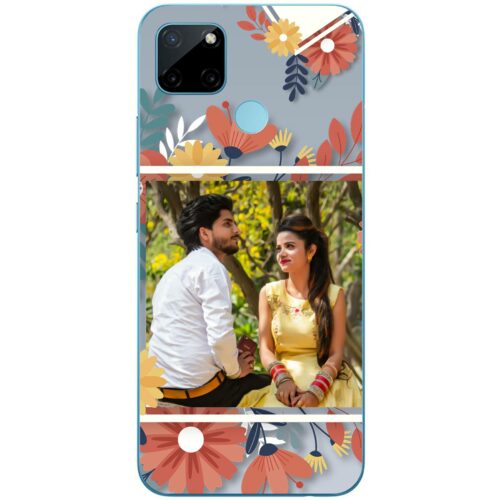 Flower Frame Photo Case for Realme C21Y
